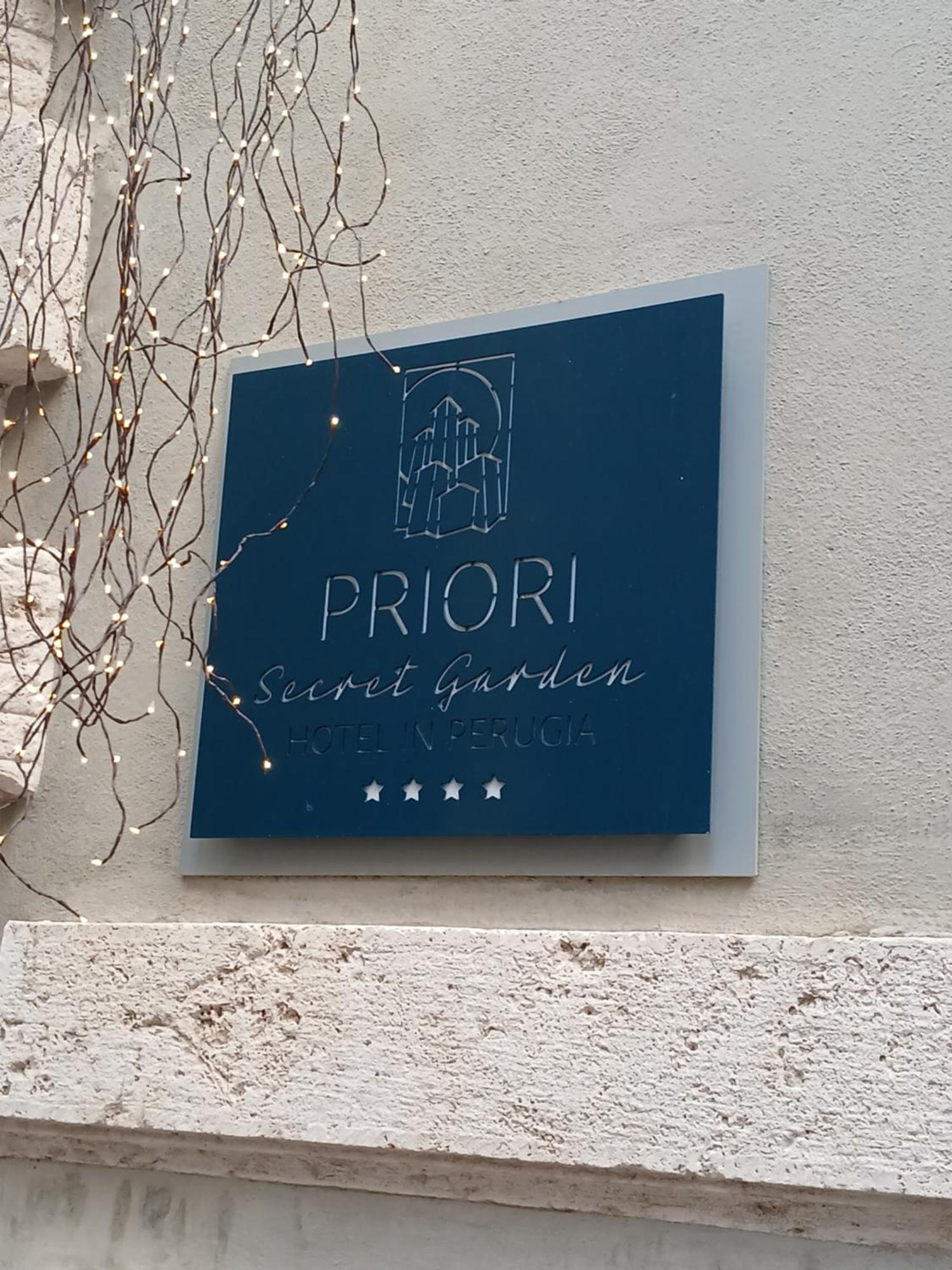 Hotel Priori Secret Garden Perugia Buitenkant foto